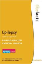 Couverture du livre « Epilepsy » de Marson Tony aux éditions Oup Oxford