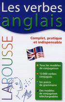 Couverture du livre « Les verbes anglais » de Guillaume Desagulier et Pascale Leclercq aux éditions Larousse