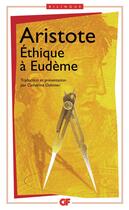 Couverture du livre « Éthique à Eudème » de Aristote aux éditions Flammarion