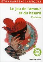 Couverture du livre « Le jeu de l'amour et du hasard » de Pierre De Marivaux aux éditions Flammarion