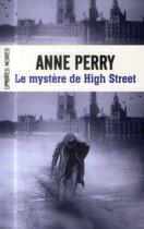 Couverture du livre « Le mystère de High Street » de Anne Perry aux éditions Ombres Noires