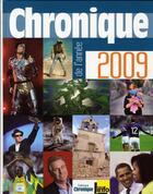 Couverture du livre « Chronique de l'année 2009 » de Michel Marmin aux éditions Chronique