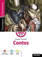 Couverture du livre « Contes » de Charles Perrault aux éditions Magnard