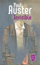 Couverture du livre « Invisible » de Paul Auster aux éditions Le Livre De Poche