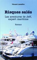 Couverture du livre « Risques salés ; les aventures de Jeff, expert maritime » de Vincent Lemaitre aux éditions L'harmattan