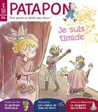 Couverture du livre « Patapon octobre 2022 n 499 - je suis timide - edition illustree » de  aux éditions Tequi