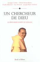 Couverture du livre « Chercheur de dieu » de  aux éditions Parole Et Silence