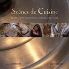 Couverture du livre « Scènes de cuisine, recettes de coco et mélanges d'artistes » de Colette Seren aux éditions Espaces 34