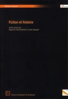 Couverture du livre « Fiction et histoire » de Przychodniak Z. aux éditions Pu De Strasbourg