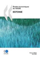 Couverture du livre « Études économiques de l'OCDE : Estonie 2009 » de  aux éditions Epagine