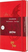 Couverture du livre « Harry potter carnet ligne grand format rouge » de Moleskine aux éditions Moleskine