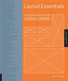 Couverture du livre « Layout essentials 100 design principles for using grids (hardback) » de Beth Tondreau aux éditions Rockport