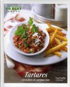 Couverture du livre « Tartares, ceviches et carpaccios » de Melanie Martin aux éditions Hachette Pratique