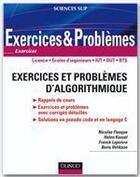 Couverture du livre « Exercices et problèmes d'algorithmique » de Nicolas Flasque aux éditions Dunod