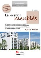 Couverture du livre « La location meublée (8e édition) » de Gerard Vinson aux éditions Gualino