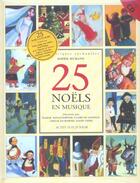 Couverture du livre « 25 noëls en musique » de Humann/Jackowski aux éditions Actes Sud