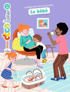 Couverture du livre « Le bébé ; autocollants » de Stephanie Ledu aux éditions Milan