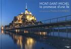 Couverture du livre « Mont-Saint-Michel ; la promesse d'une île » de Thomas Jouanneau aux éditions Cherche Midi