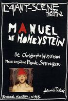 Couverture du livre « Nianuel de iiohenstein » de Christophe Huysman aux éditions Avant-scene Theatre