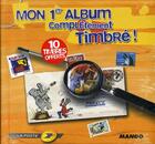 Couverture du livre « Mon 1er album complètement timbré ! » de  aux éditions Mango