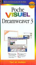 Couverture du livre « Poche Visuel Dreamweaver 3 » de Idg aux éditions First Interactive