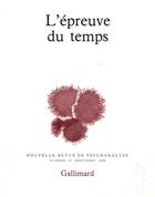 Couverture du livre « L'épreuve du temps » de  aux éditions Gallimard