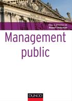 Couverture du livre « Management public » de Robert Holcman aux éditions Dunod