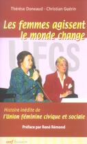 Couverture du livre « Les femmes agissent, le monde change » de Doneaud Therese aux éditions Cerf