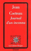 Couverture du livre « Journal d'un inconnu » de Jean Cocteau aux éditions Grasset