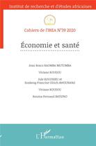 Couverture du livre « Economie et sante - vol39 » de  aux éditions L'harmattan