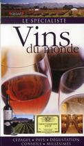 Couverture du livre « Vins du monde » de  aux éditions Grund