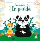 Couverture du livre « Fais comme le panda » de Adeline Blondieau et Vanessa Vautier aux éditions Langue Au Chat