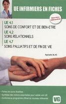 Couverture du livre « UE INFIRMIERS EN FICHES SOINS PALLIATIFS-RELATIONNELS » de Raphaelle Blais aux éditions Vernazobres Grego