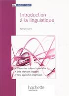 Couverture du livre « HU LINGUISTIQUE : introduction à la linguistique » de Nathalie Garric aux éditions Hachette Education
