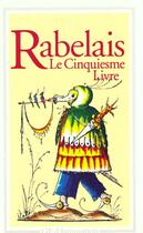 Couverture du livre « Le cinquiesme livre » de Francois Rabelais aux éditions Flammarion