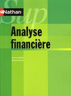 Couverture du livre « NATHAN SUP ; analyse financière (édition 2010) » de Jean-Luc Bazet et Pascal Faucher aux éditions Nathan