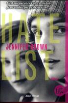 Couverture du livre « Hate list » de Jennifer Brown aux éditions Albin Michel Jeunesse