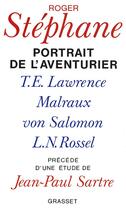 Couverture du livre « Portrait de l'aventurier » de Roger Stephane aux éditions Grasset