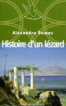 Couverture du livre « Histoire d'un lézard » de Alexandre Dumas aux éditions Mercure De France