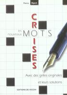 Couverture du livre « Nouveaux mots croises (les) » de Ripert aux éditions De Vecchi