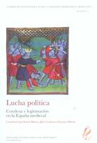 Couverture du livre « Cahiers de linguistique et de civilisation hispaniques medievales, an nexe 16. lucha politica. conde » de Esc Alfonso Isabel aux éditions Ens Lyon