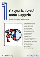 Couverture du livre « Ce que la Covid nous a appris » de Eric Fottorino aux éditions Philippe Rey