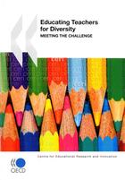 Couverture du livre « Educating teachers for diversity » de  aux éditions Ocde