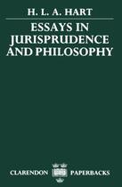 Couverture du livre « Essays in Jurisprudence and Philosophy » de Hart H L A aux éditions Oup Oxford