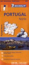 Couverture du livre « Portugal norte » de Collectif Michelin aux éditions Michelin