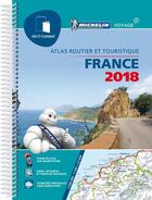 Couverture du livre « Atlas france 2018 petit format » de Collectif Michelin aux éditions Michelin