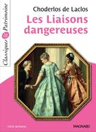 Couverture du livre « Les liaisons dangereuses » de Pierre Choderlos De Laclos aux éditions Magnard