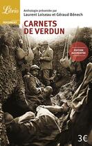 Couverture du livre « Carnets de Verdun » de Loiseau Laurent et Geraud Benech aux éditions J'ai Lu