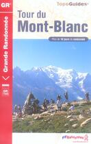 Couverture du livre « Le tour du mont blanc ; 73-74 6 tmb 028 » de  aux éditions Ffrp