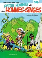 Couverture du livre « Les Petits Hommes Tome 14 : Petits Hommes et des hommes-singes » de Pierre Seron aux éditions Dupuis